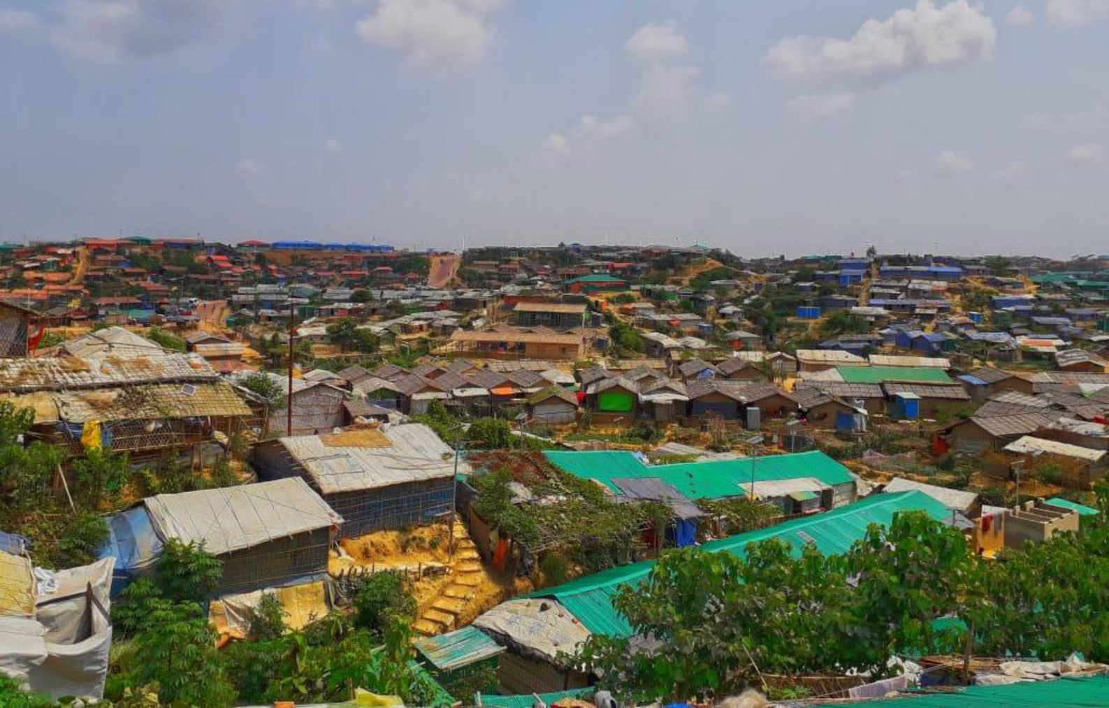 Photo 8 - Kutupalong refugee camp in Bangladesh. (Photo by Azad Mohammed)
