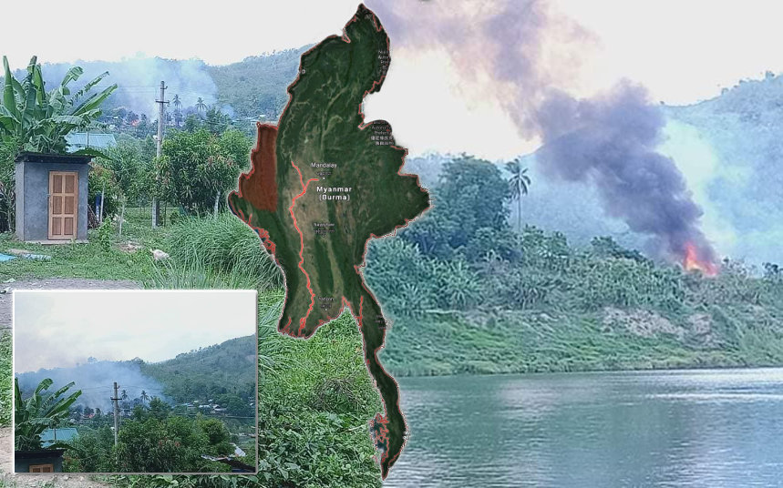 Burmese Army Ransacked Village in Chin State